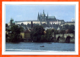 TCHECOSLOVAQUIE CZECHOSLOVAKIA  Prague La Vieille Ville Sur La Vltava - Géographie