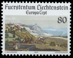 LIECHTENSTEIN 1977 Nr 668 Postfrisch S17751A - Unused Stamps