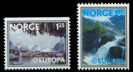 NORWEGEN 1977 Nr 742Do-743Dr Postfrisch X55D16E - Unused Stamps