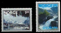 NORWEGEN 1977 Nr 742Du-743Dr Postfrisch X55D176 - Unused Stamps