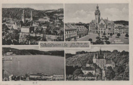 87585 - Waldheim - U.a. Markt Mit Rathaus - 1958 - Waldheim