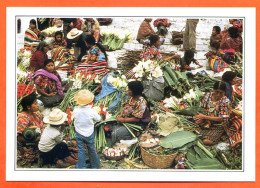 GUATEMALA  Chichicastenango Marchandes De Fleurs - Géographie