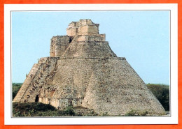 MEXIQUE  Uxmal Pyramide Du Devin - Geographie