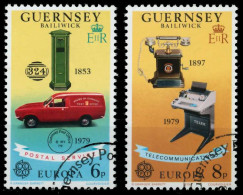 GUERNSEY 1979 Nr 189-190 Gestempelt X58D12A - Guernsey