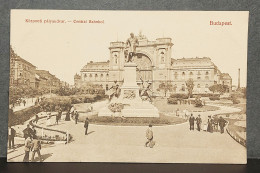 2 CARTES BUDAPEST , CENTRAL BAHNHOF , PARTIE DES BURGGARTENS MIT DEM TURUL VOGEL , LOT 315 H - Ungarn