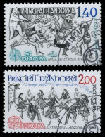 ANDORRA (FRANZ. POST) 1981 Nr 313-314 Gestempelt X5A001E - Gebraucht