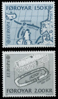 FÄRÖER 1982 Nr 70-71 Postfrisch S1E4C4A - Faroe Islands