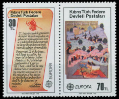 TÜRKISCH-ZYPERN Nr 114 Und 115 Postfrisch WAAGR PAAR X5B5692 - Unused Stamps