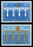 GRIECHENLAND 1984 Nr 1555-1556 Postfrisch S1E9662 - Nuovi