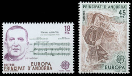 ANDORRA SPANISCHE POST 1980-1989 Nr 181-182 Postfrisch X5BE9EA - Ungebraucht