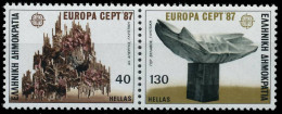 GRIECHENLAND 1987 Nr 1651A-1652A Postfrisch WAAGR PAAR X5C64D6 - Unused Stamps