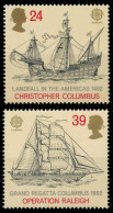 GROSSBRITANNIEN 1992 Nr 1400-1401 Postfrisch S2071FE - Unused Stamps