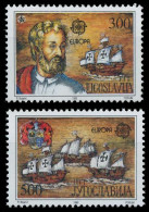 JUGOSLAWIEN 1992 Nr 2534-2535 Postfrisch S2073B2 - Unused Stamps