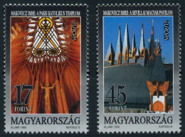 UNGARN 1993 Nr 4241-4242 Postfrisch S20AEFE - Unused Stamps