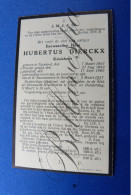 Hubertus DIERCKX Kruisheer Tuirnhout 1867  Diest 1937 - Décès