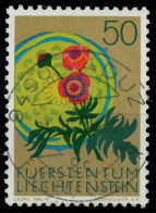 LIECHTENSTEIN 1970 Nr 523 Zentrisch Gestempelt X5E714E - Usados