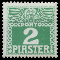 ÖSTERREICH LEVANTE PORTOMARKEN Nr 10xa Postfrisch X73AA0E - Eastern Austria