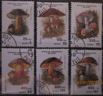 MADAGASCAR ~ 1991 ~ S.G. NUMBERS 836 - 841, ~ FUNGI. ~ VFU #03455 - Madagascar (1960-...)