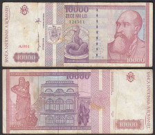 Rumänien - Romania 10000 10.000 Lei 1994 Pick 105a F (4)    (29445 - Roumanie