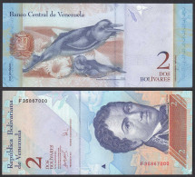 VENEZUELA  2 Bolivares 2007 Pick 88 UNC (1)     (31683 - Otros – América