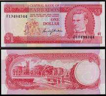 Barbados 1 Dollar Banknote 1973 Pick 29a UNC (1)   (d111 - Autres - Amérique