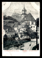 ALLEMAGNE - KONIGSTEIN - BIELABRUCKE MIT KIRCHE UND FESTUNG - Koenigstein (Saechs. Schw.)