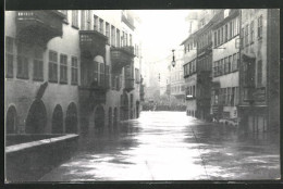 AK Hochwasser Nürnberg Am 05. Februar 1909, In Der Karlsstrasse  - Überschwemmungen
