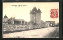 CPA L`Isle-sur-Serein, Le Manoir De Paney  - L'Isle Sur Serein