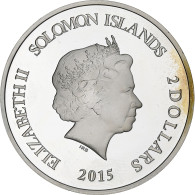 Îles Salomon, Elizabeth II, 2 Dollars, La Princesse Au Petit Pois, 2015, BE - Salomon