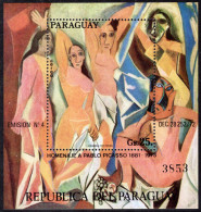 Paraguay 1973 Pablo Picasso Souvenir Sheet Unmounted Mint. - Paraguay