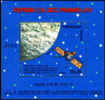 Paraguay 1974 Mariner 10 Souvenir Sheet Unmounted Mint. - Paraguay