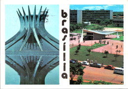 12-4-2024 (1 Z 41) Brazil (posted To France) Brazilia Cathedral - Chiese E Cattedrali