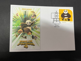 12-4-2024 (1 Z 42) Kung Fu Panda (4) Latest $ 1.50 Stamp Released In Australia On 9-4-2024 - Otros & Sin Clasificación