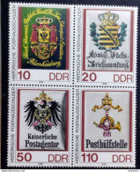 D20716  Post Emblems - DDR Yv 2910-13 MNH - 1,50 (6) - Poste