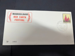 12-4-2024 (1 Z 44) Australia FDC - Mooroolbank Red Earth Festival (1982) Number 1481 - Sobre Primer Día (FDC)