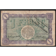 90 - BELFORT - CHAMBRE DE COMMERCE - 1 FRANC - 21/12/1918 - TB - Bonos