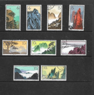 CHINA COLLECTION. HWANGSHAN LANDSCAPES. USED. - Usati