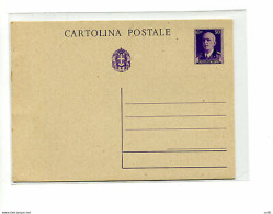 Cartolina Postale Per L'Africa Orientale C. 50 Impero N. C 95 - Stamped Stationery