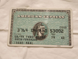 ISRAEL-American Express-(3764-042880-53002)-(8/99)-used Card - Geldkarten (Ablauf Min. 10 Jahre)