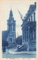 95 VIARMES MAIRIE ET L EGLISE - Viarmes