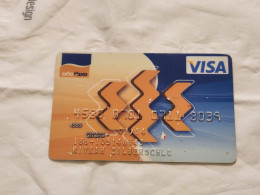 ISRAEL-Cal-paji Plus Visa-(4580-0701-0711-8039)-(01/14)-used Card - Krediet Kaarten (vervaldatum Min. 10 Jaar)