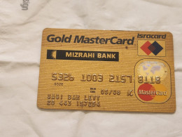 ISRAEL-GOLD MASTER CARD-BANK MIZRAHI-ISRACARD-(5326-1003-2157-8118)-(05/08)-used Card - Tarjetas De Crédito (caducidad Min 10 Años)