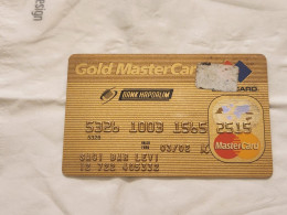 ISRAEL-GOLD MASTER CARD-BANK HAPOALIM-ISRACARD-(5326-1003-1565-2515)-(03/02)-used Card - Tarjetas De Crédito (caducidad Min 10 Años)