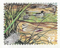 USA 2008 MiNr. 4441 Great Lake Dunes #10, Birds, Piping Plover, Common Merganse, Pitcher's Thistle 1v MNH** 1.00 € - Autres & Non Classés