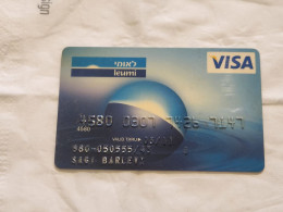 ISRAEL-VISA-BANK LEUMI-(4580-0307-7426-7147)-(03/2011)-used Card - Geldkarten (Ablauf Min. 10 Jahre)