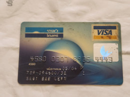 ISRAEL-VISA-BANK LEUMI-(4580-0307-8935-4443)-(05/2006)-used Card - Credit Cards (Exp. Date Min. 10 Years)