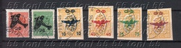 1946 AIRPLANS Yvert-P.A.31/36 ; Michel- 471/76 6v.-used/oblitere (O)  BULGARIA / Bulgarie - Gebraucht