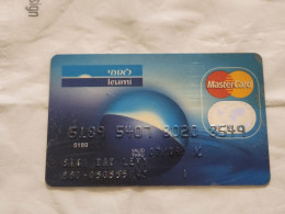 ISRAEL-VISA-BANK LEUMI-master Card-(4580-5407-8020-8549)-(07/2009)-used Card - Cartes De Crédit (expiration Min. 10 Ans)