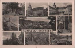 60252 - Rudolstadt - 9 Teilbilder - 1957 - Rudolstadt