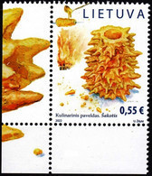 LITHUANIA 2022-14 Traditional Culinary: Tree Cake Baumkuche. CORNER, MNH - Levensmiddelen